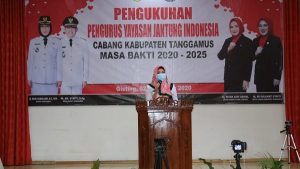 Pengurus Yayasan Jantung Indonesia Cabang Tanggamus Dikukuhkan