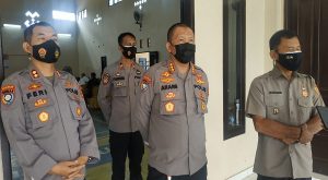 Polda Sosialisasi Perpol No 4 Tahun 2020 di Polres Lampung Utara