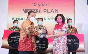 Gubernur Arinal Saksikan Pelepasan Ekspor Nasional Kopi Lampung