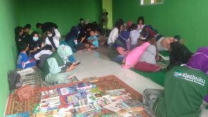 KNPI Kemiling Bersinergi dengan Komunitas Giat Baca Buku