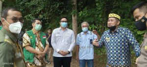 PTBA Siap Bersinergi Budidayakan Tanaman Bambu di Hutan Tahura Pesawaran