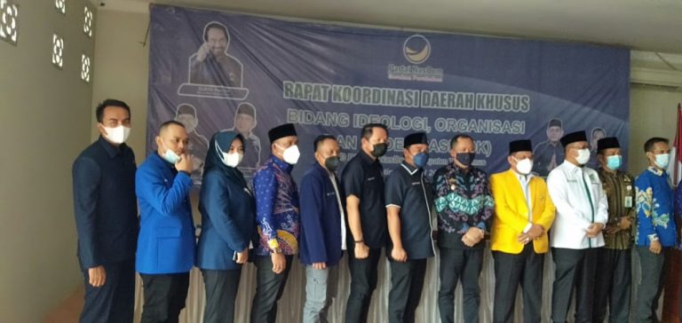 DPD Partai NasDem Tanggamus Gelar Rapat Koordinasi Daerah Khusus (Rakordasus)