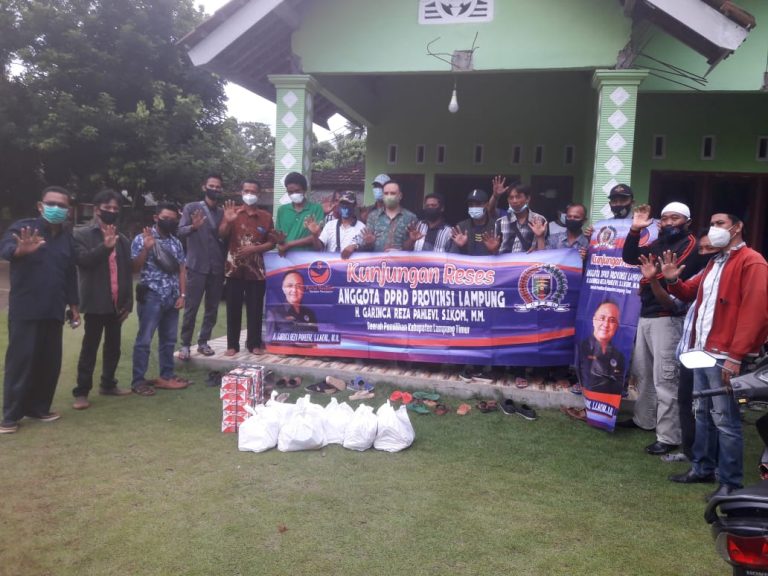 Kunjungan Reses Anggota Dewan Partai Nasdem Lampung