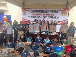 Sepak Terjang Serigala Utara Polres Lampung Utara Ungkap Kasus 3C
