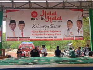 DPD PKS Lampung Utara Gelar Acara Halal Bihalal